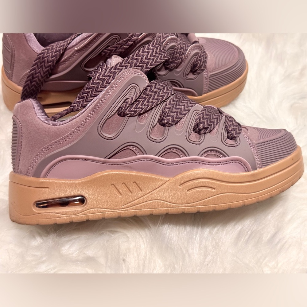 Azalea Wang Purple Sneakers, size 9